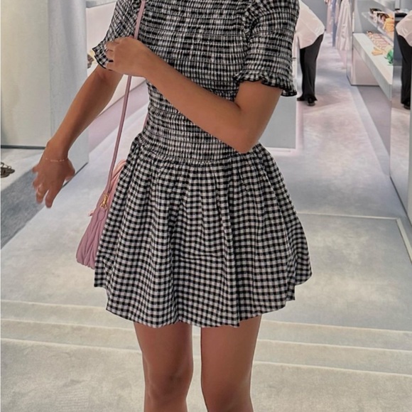 Aprés Studio Gingham Bubble Dress - Picture 3 of 4